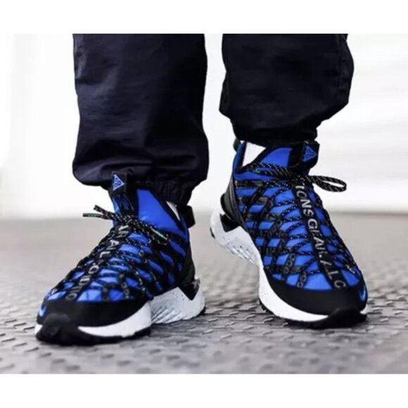 ❤️Nike ACG React Terra Gobe Sz 6 Women's Shoes Sneaker Blue Black BV6344-400 New - Picture 1 of 10